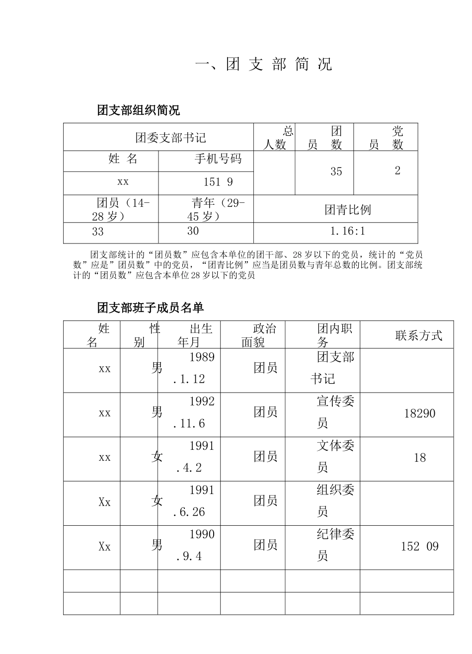 医院团支部台账管理_第3页