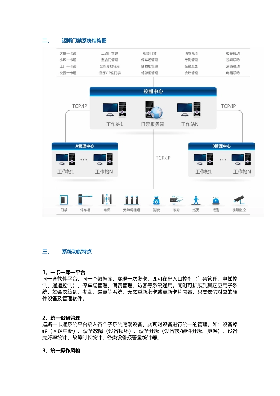 医院门禁综合管理系统解决方案_第2页