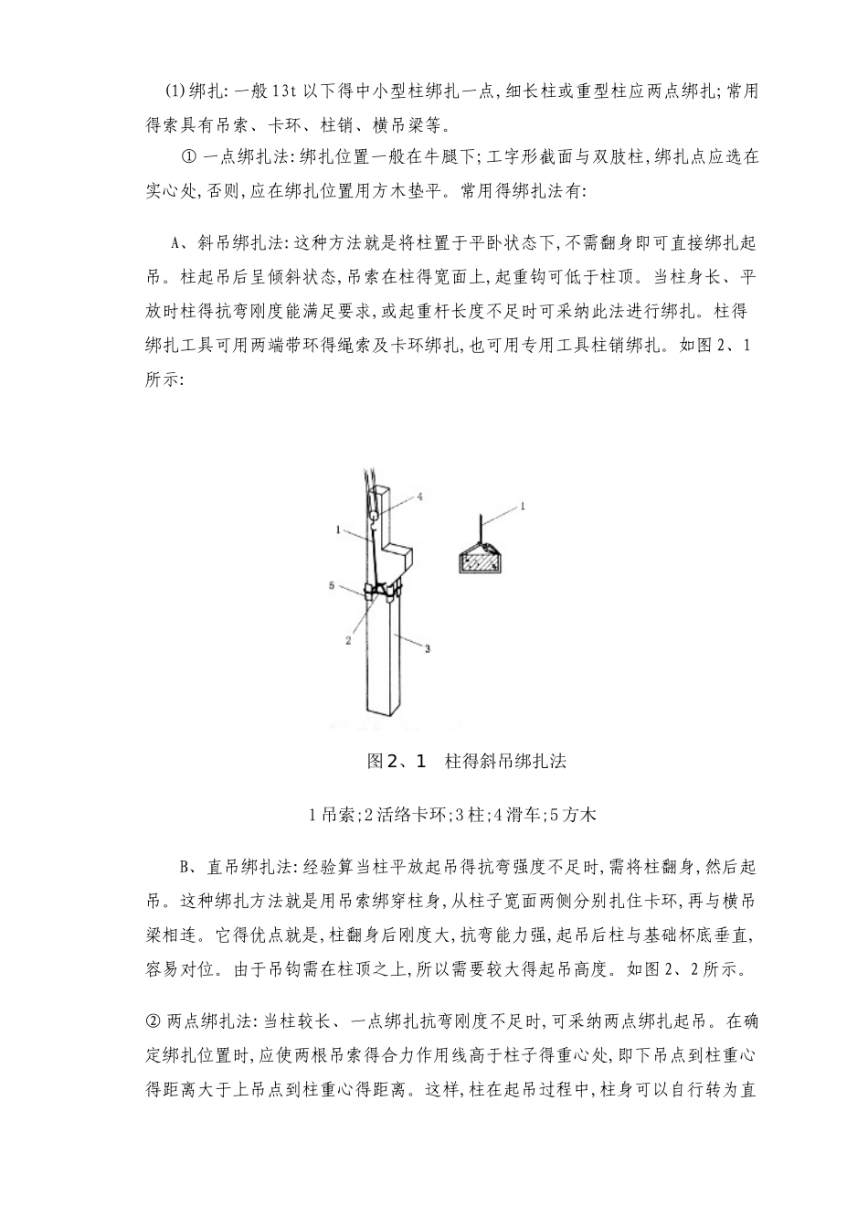 单层工业厂房施工方案设计 _第3页
