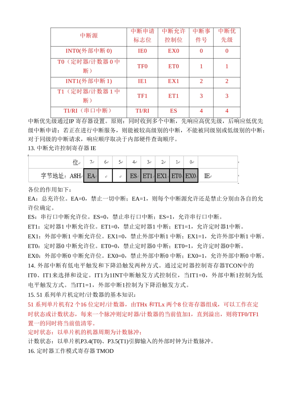 单片机复习知识点2025_第3页