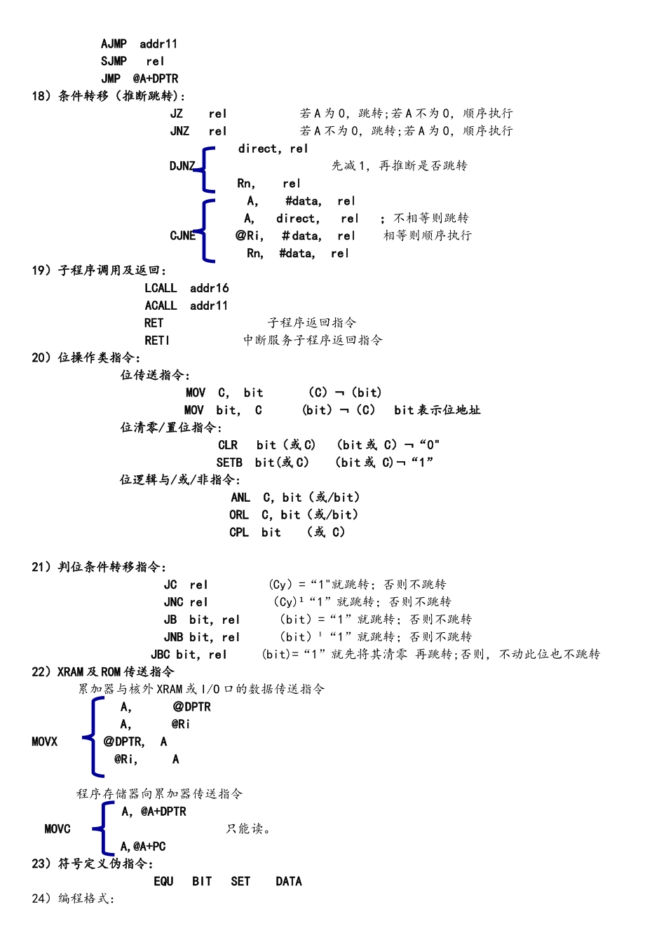 单片机指令系统_第3页