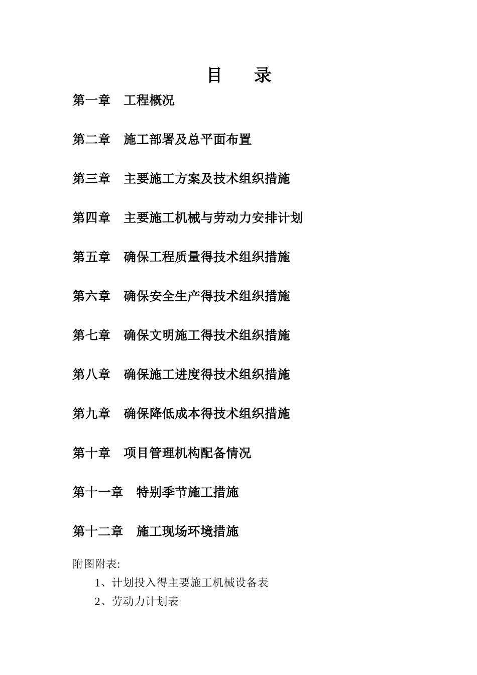 厂房改造施工组织设计_第2页