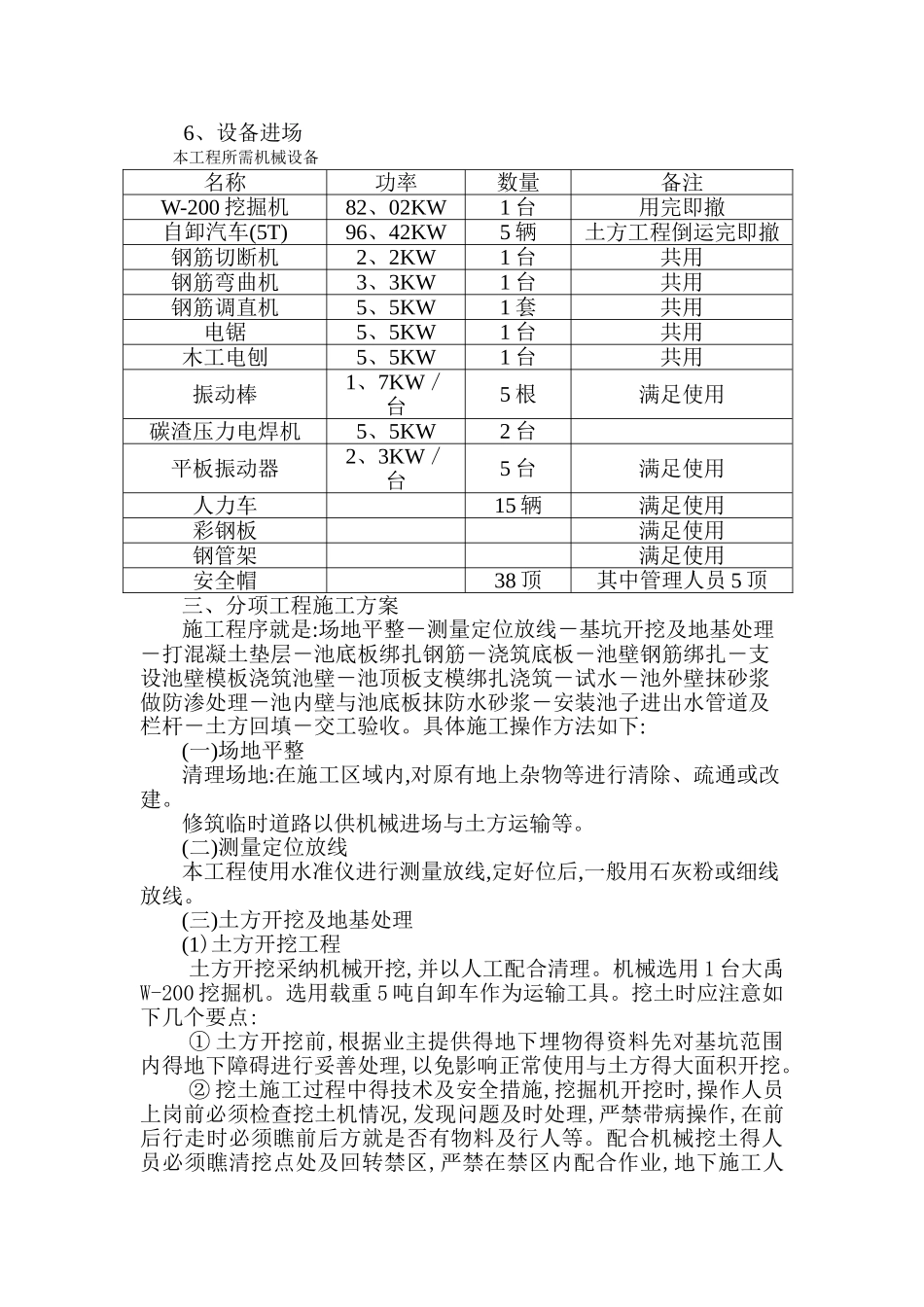 厌氧池施工方案_第2页