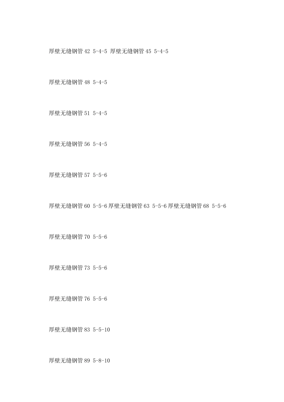厚壁无缝钢管规格_第2页