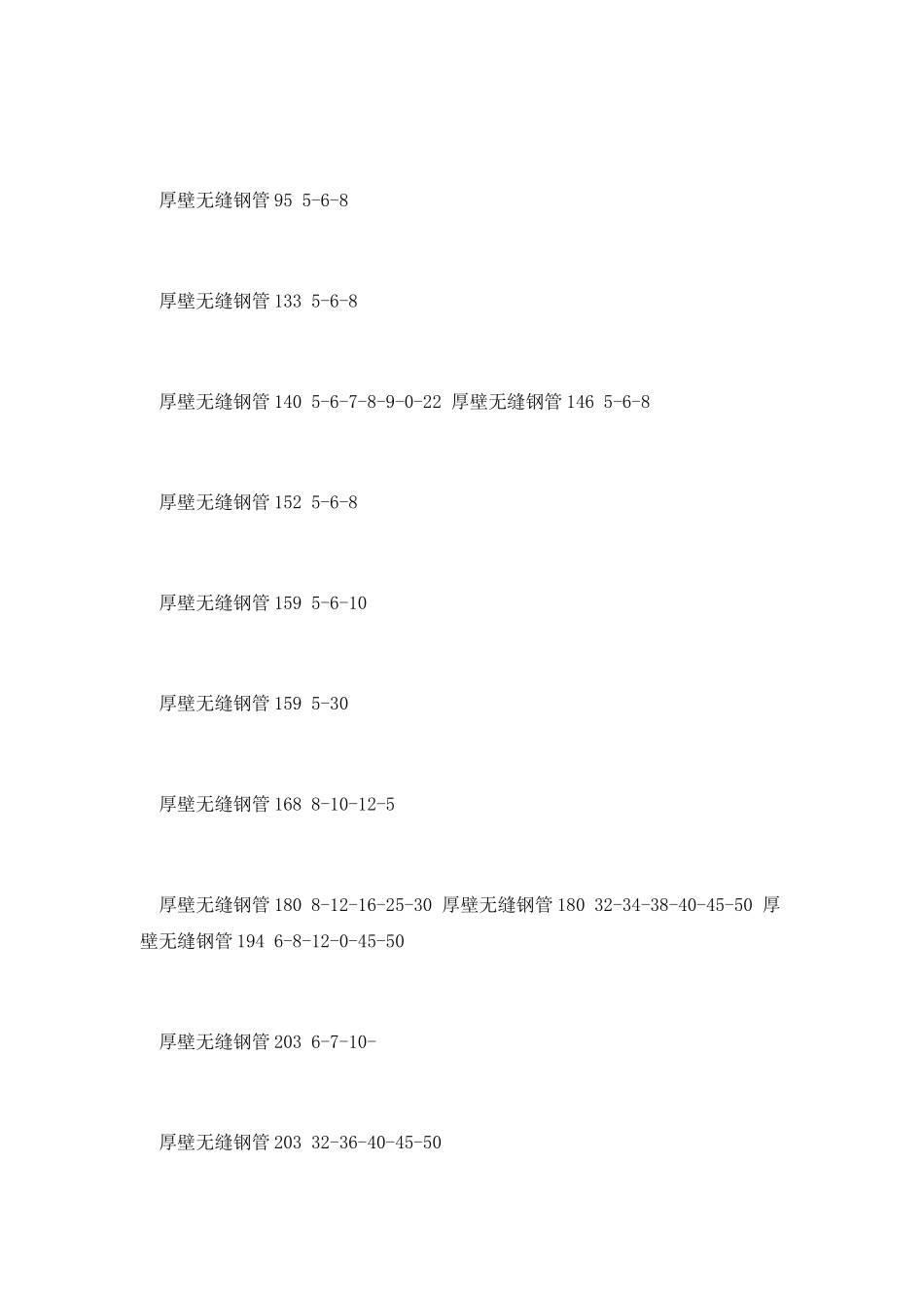 厚壁无缝钢管规格_第3页