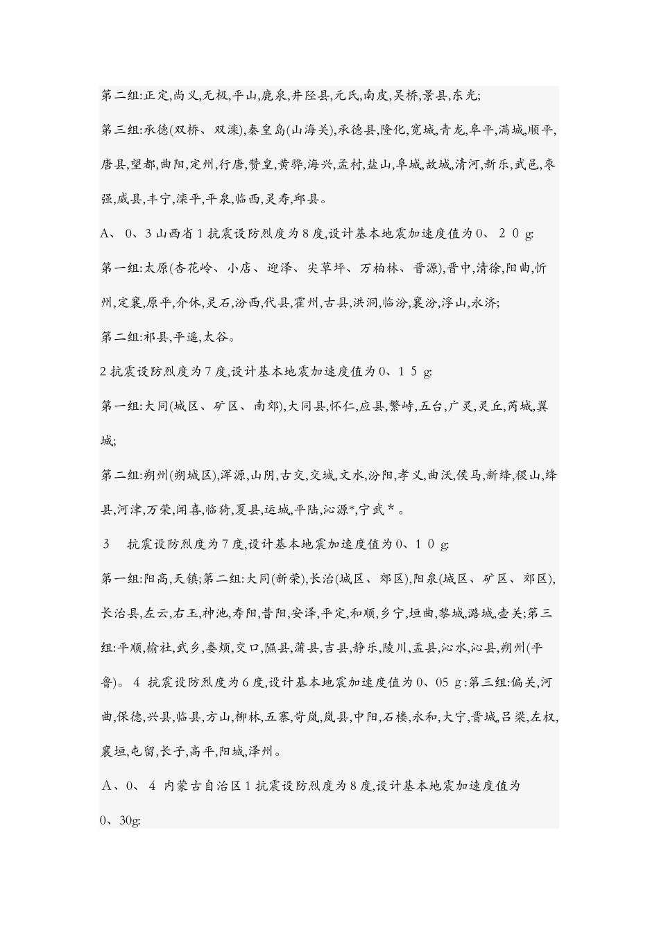 各地区的抗震等级_第3页