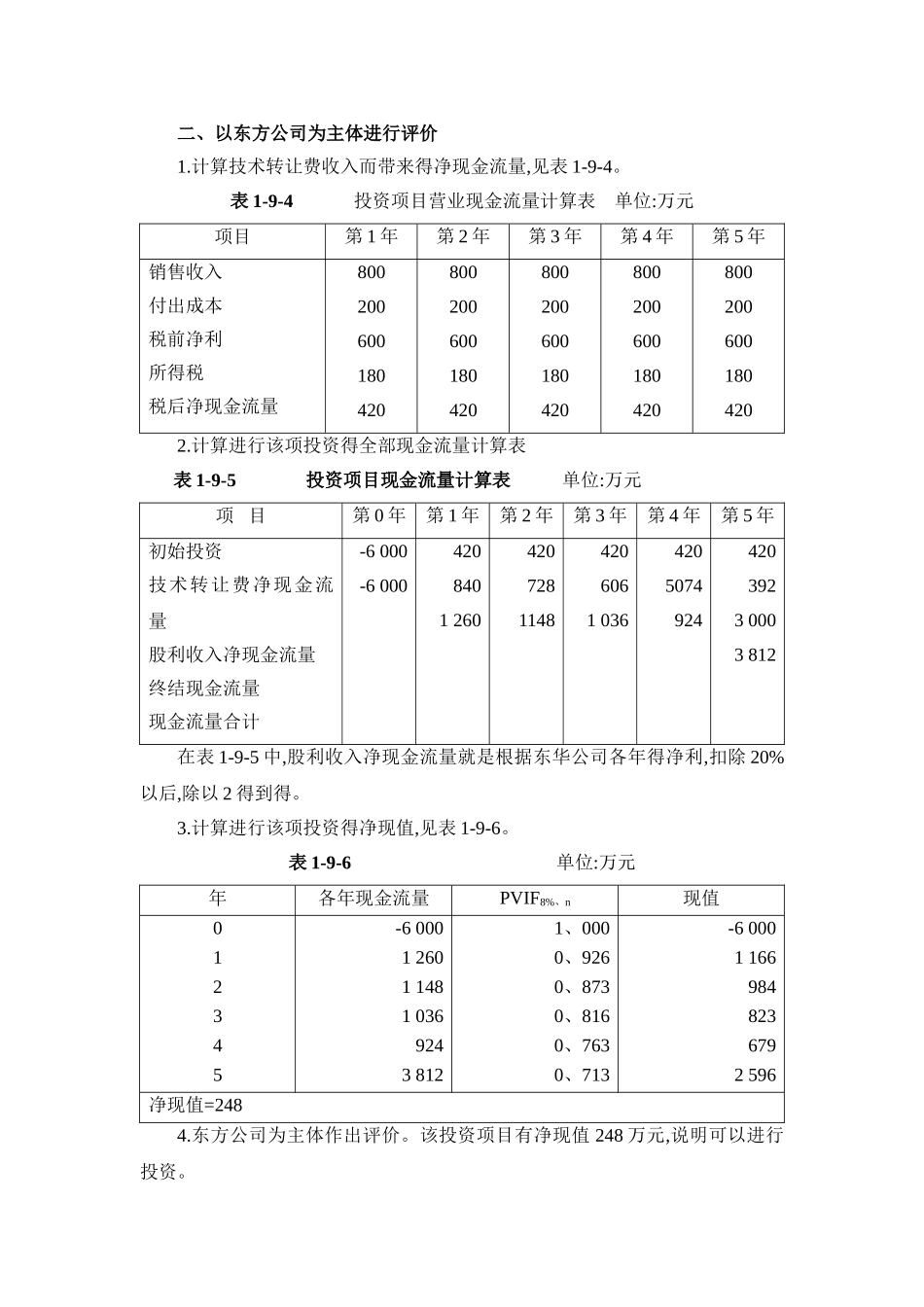 合资项目评价案例_第3页