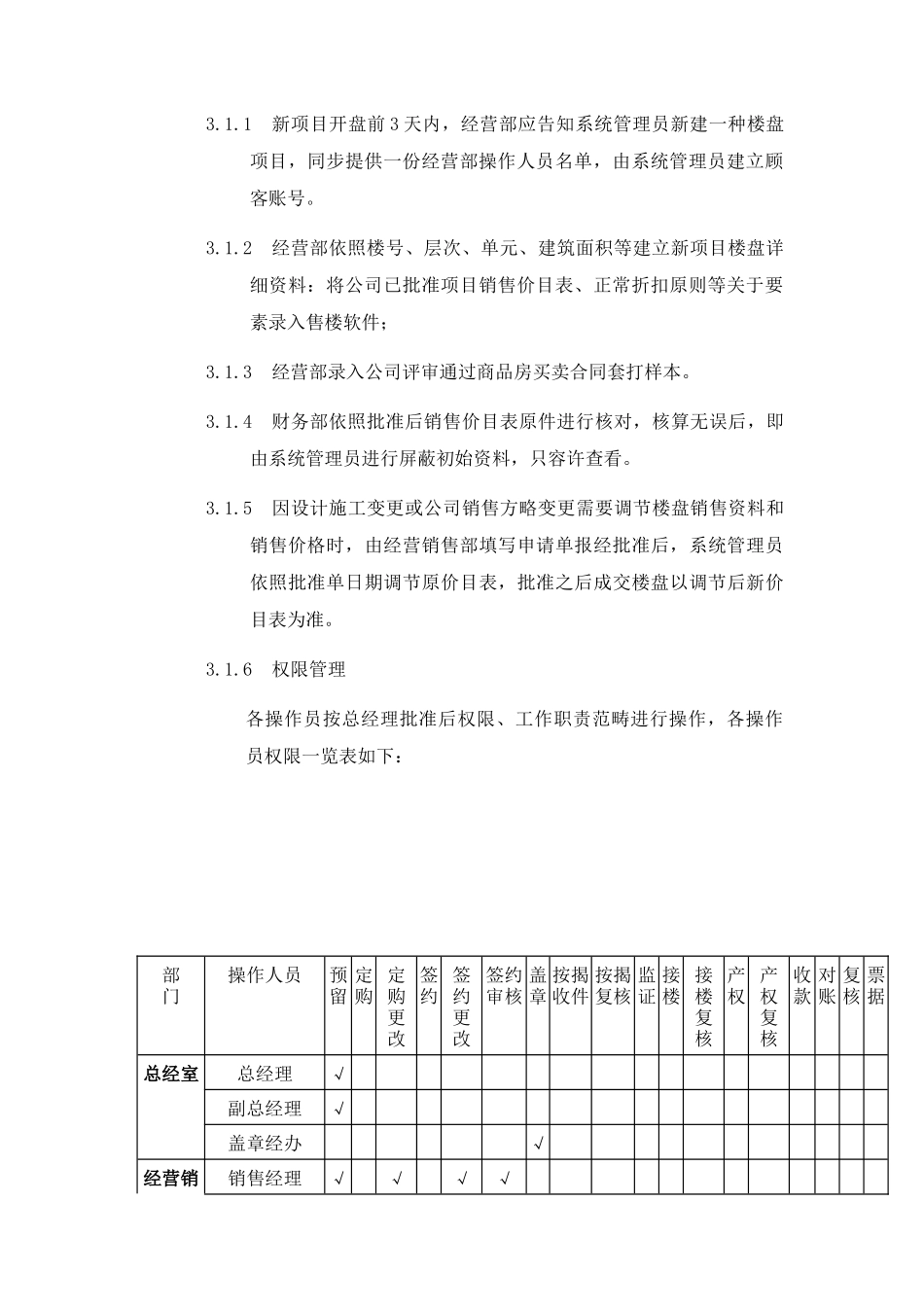 售楼软件系统管理制度样本_第3页