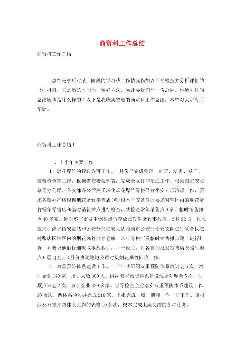 商贸科工作总结_第1页