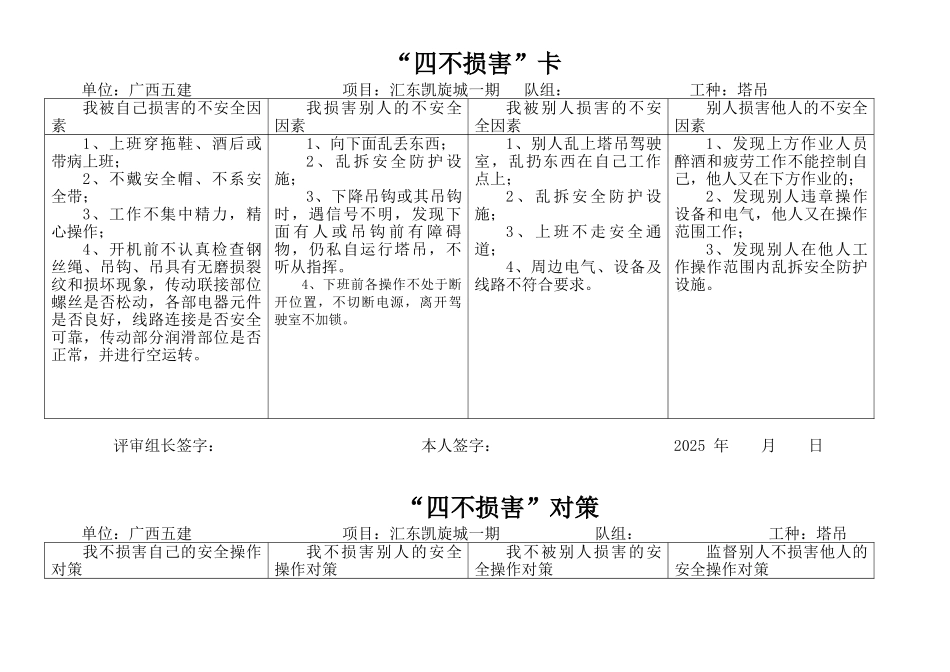四不伤害卡及对策_第1页