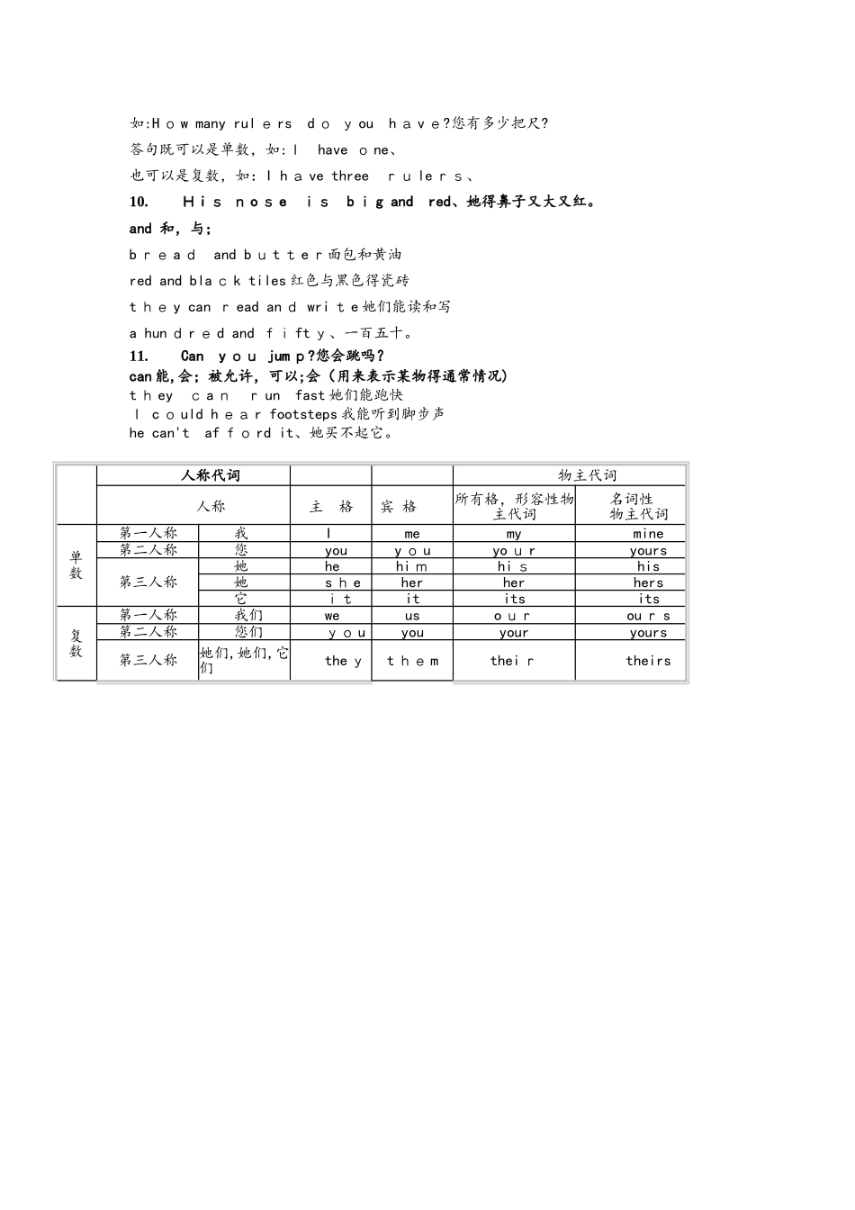 四年级上册英语单元测试  Unit8测试题  译林版（三起）_第3页
