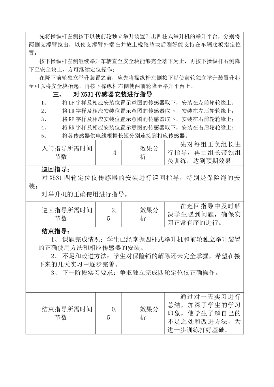 四轮定位实训教案_第3页