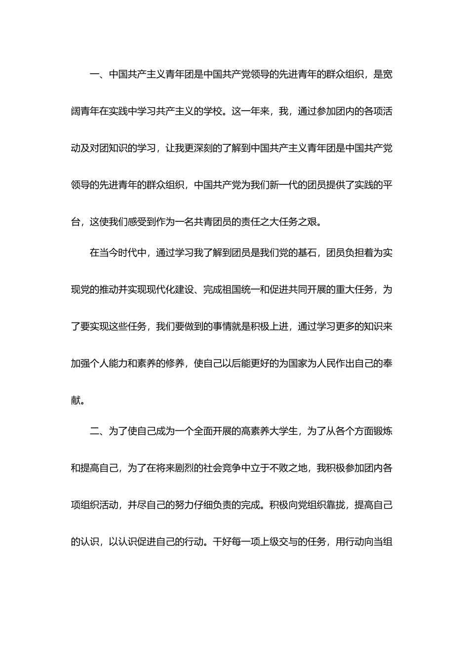 团员个人总结模板范文参考_第3页