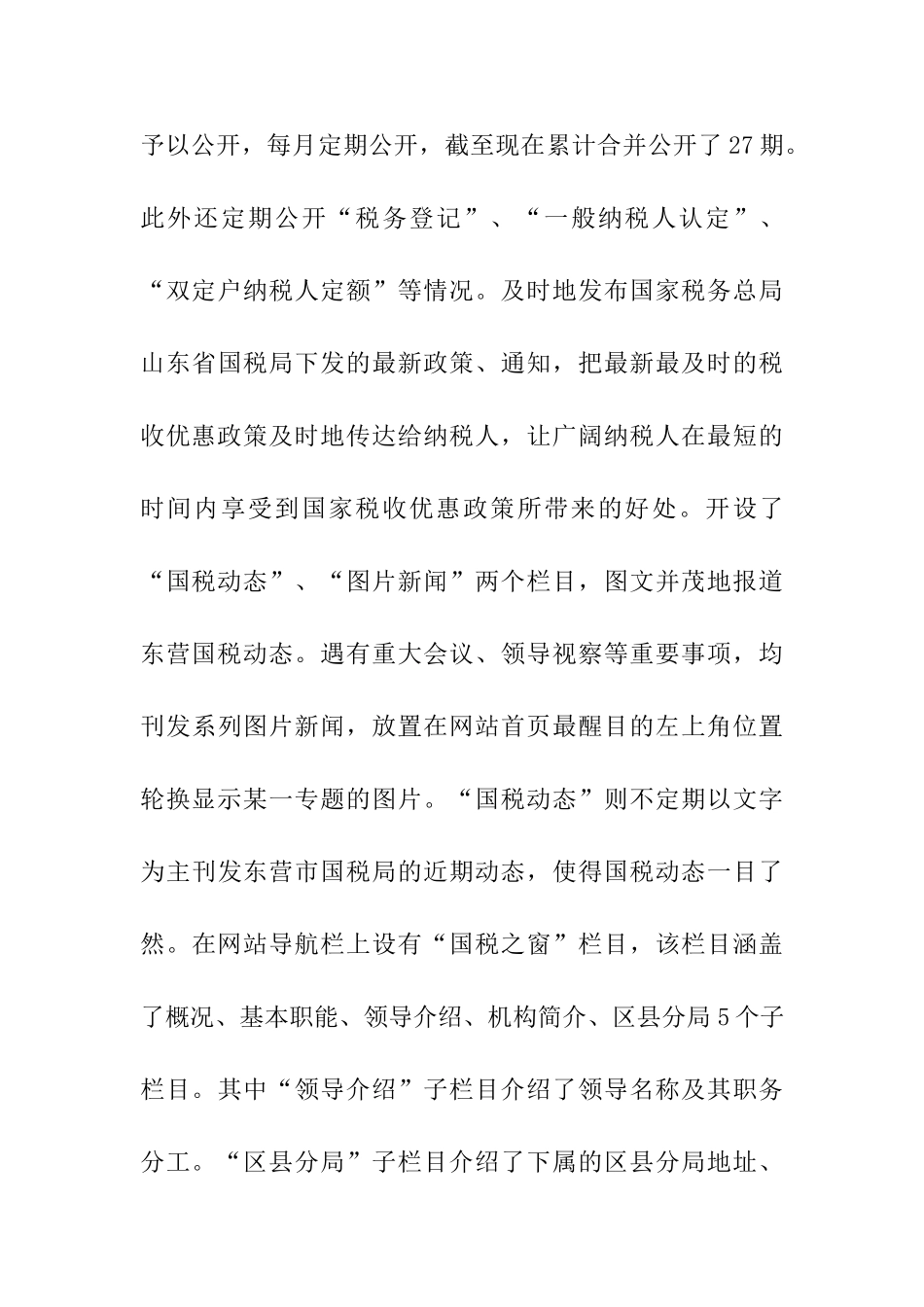 国家税务局网站自查报告范文_第3页
