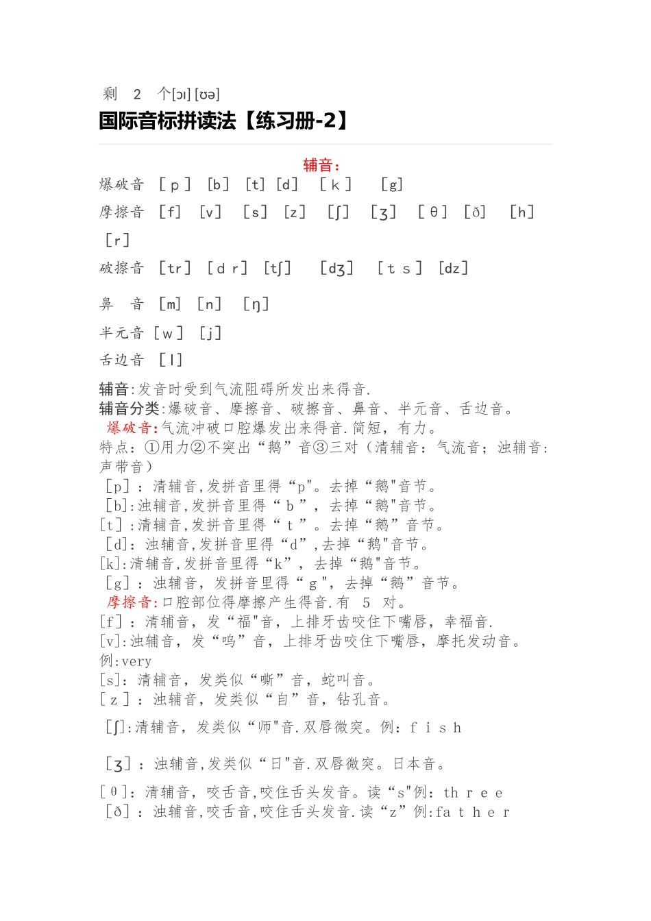 国际音标拼读法_第3页