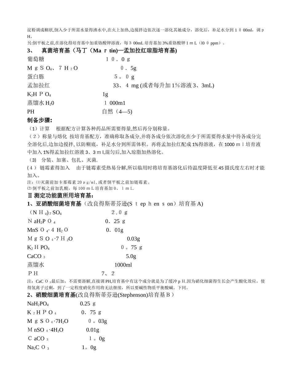 土壤微生物数量测定方法整理_第2页