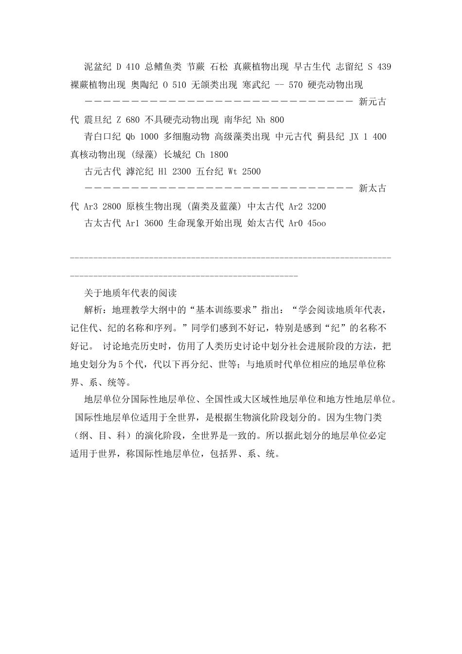 地层与地质年代符号及色标_第2页