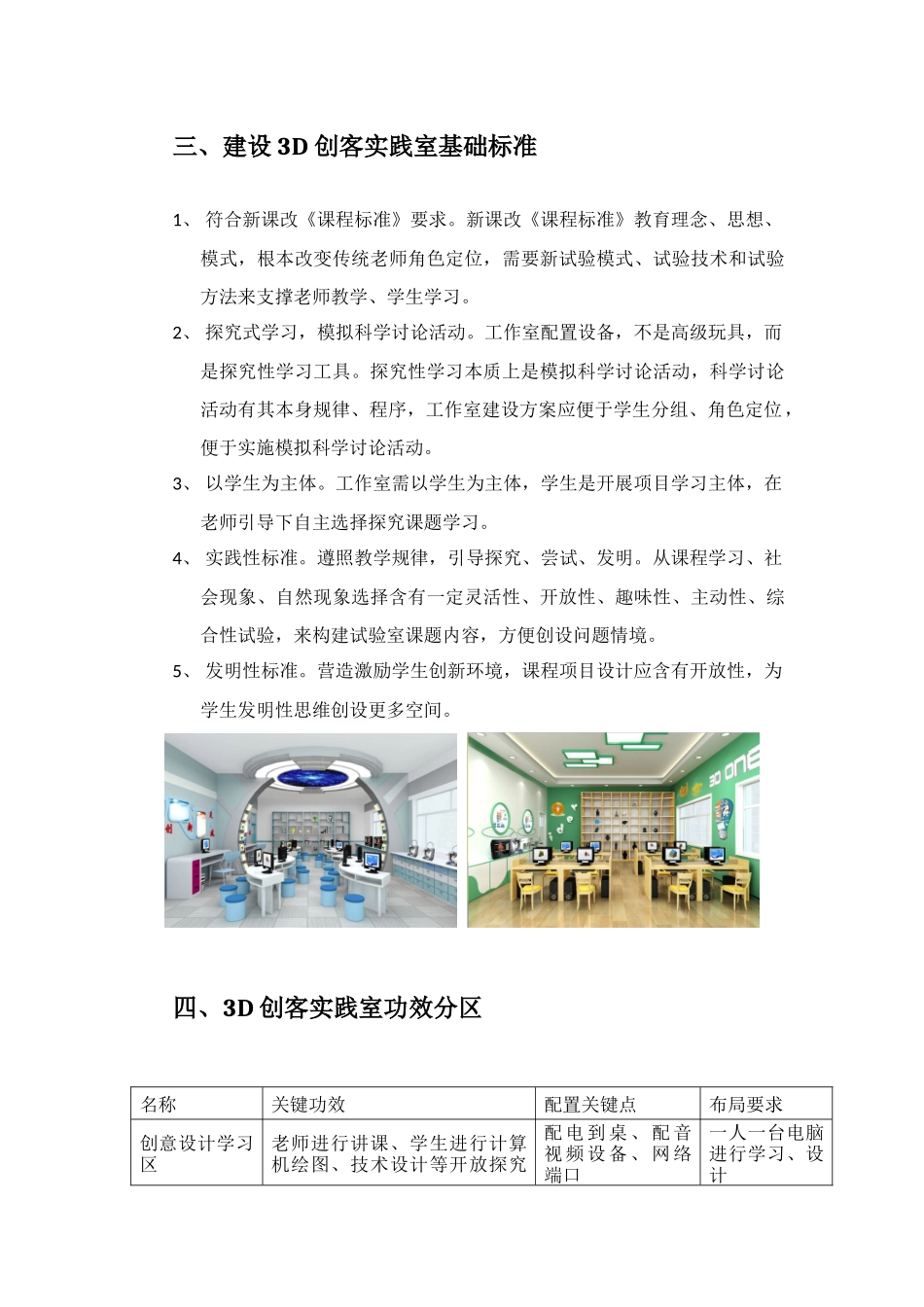 基于3DOne的中小学3D打印创客实践室建设专项方案_第3页