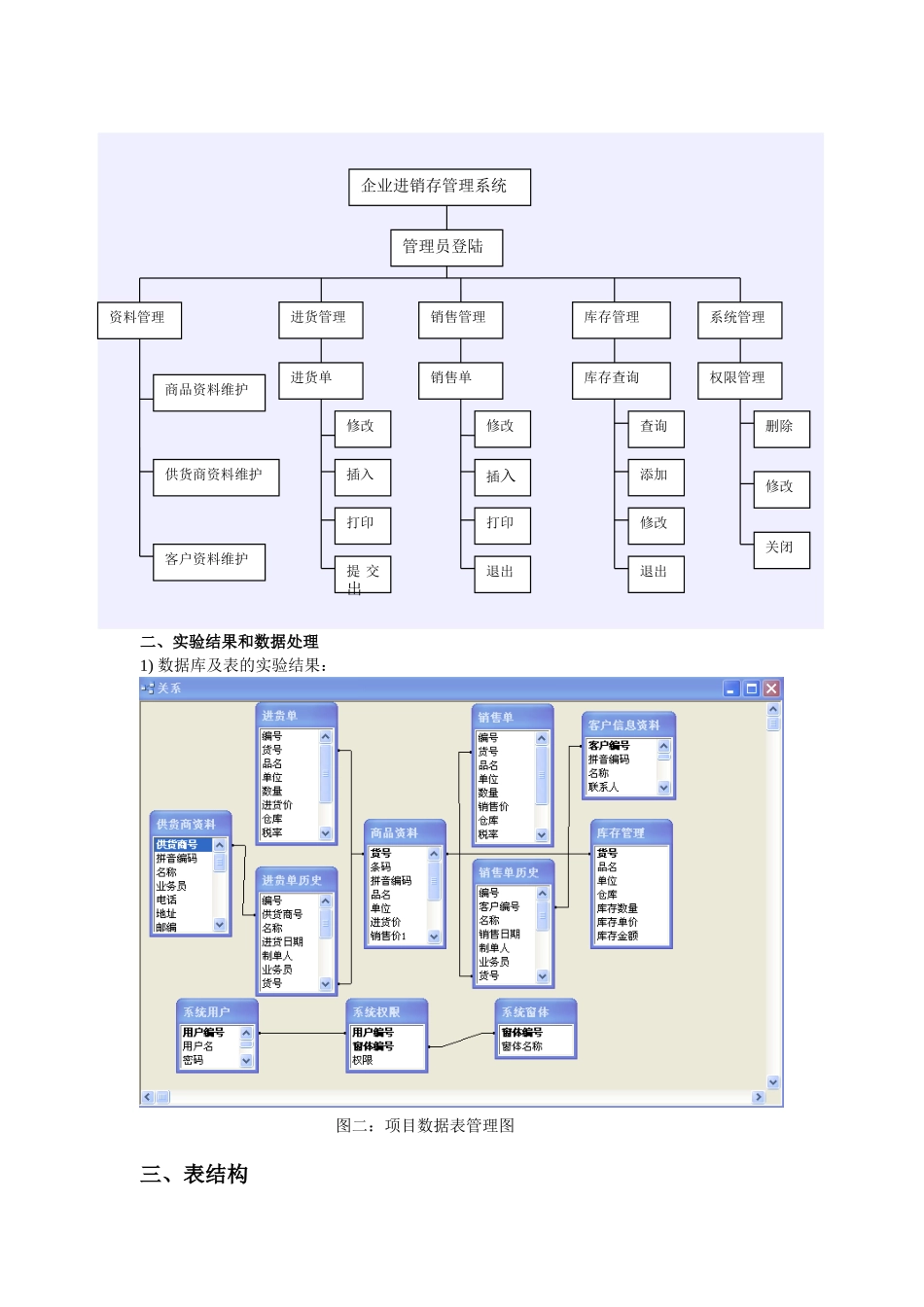 基于access的进销存管理系统报告_第3页