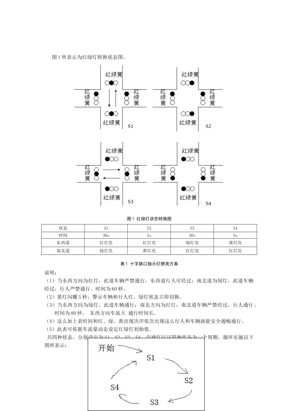 基于C单片机交通灯专业课程设计_第3页