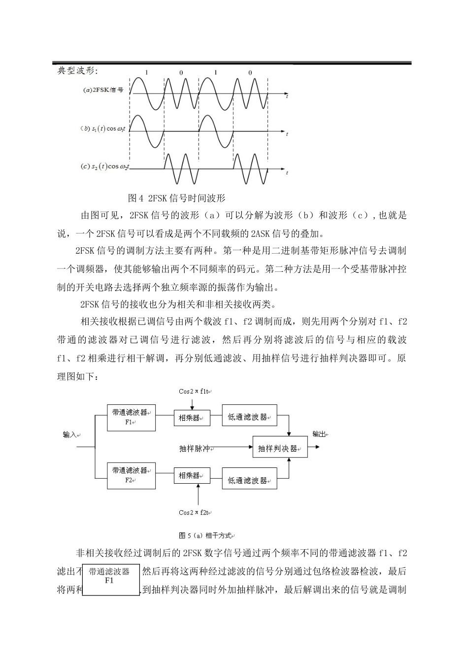 基于MATLAB的2ASK和2FSK调制仿真_第3页