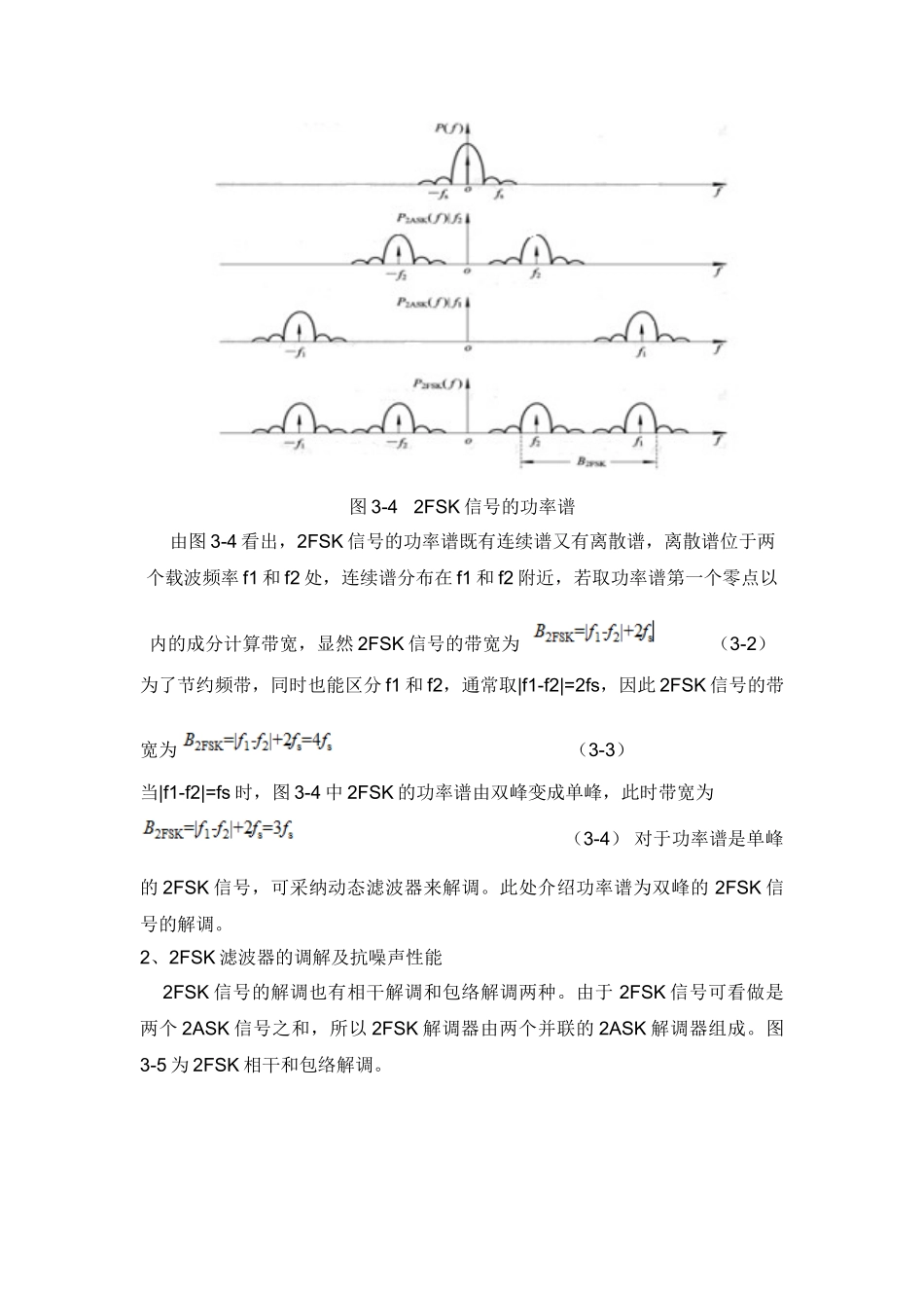 基于MATLAB的2FSK数字通信系统仿真_第3页