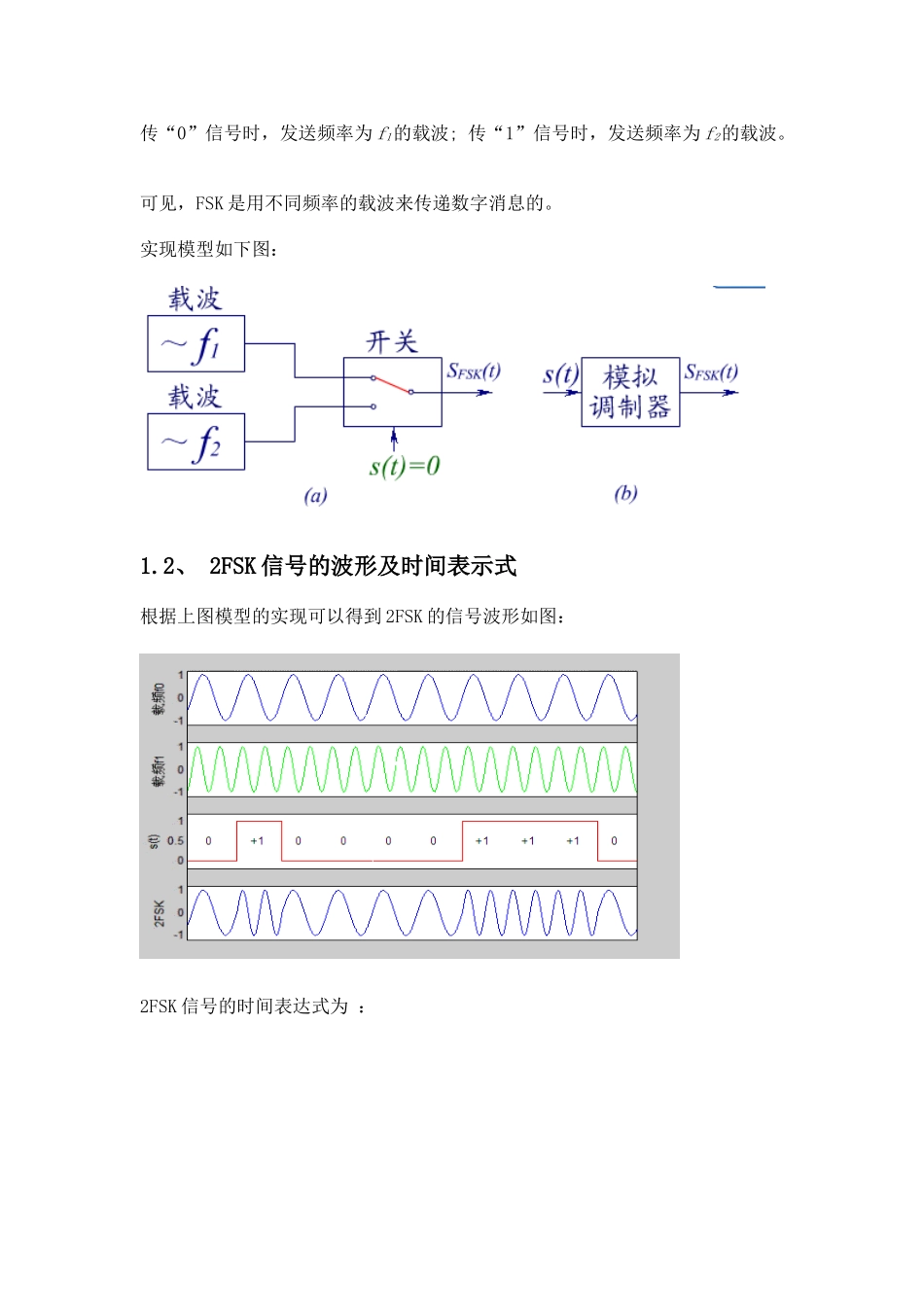 基于MATLAB的FSK调制解调实现完整版_第2页