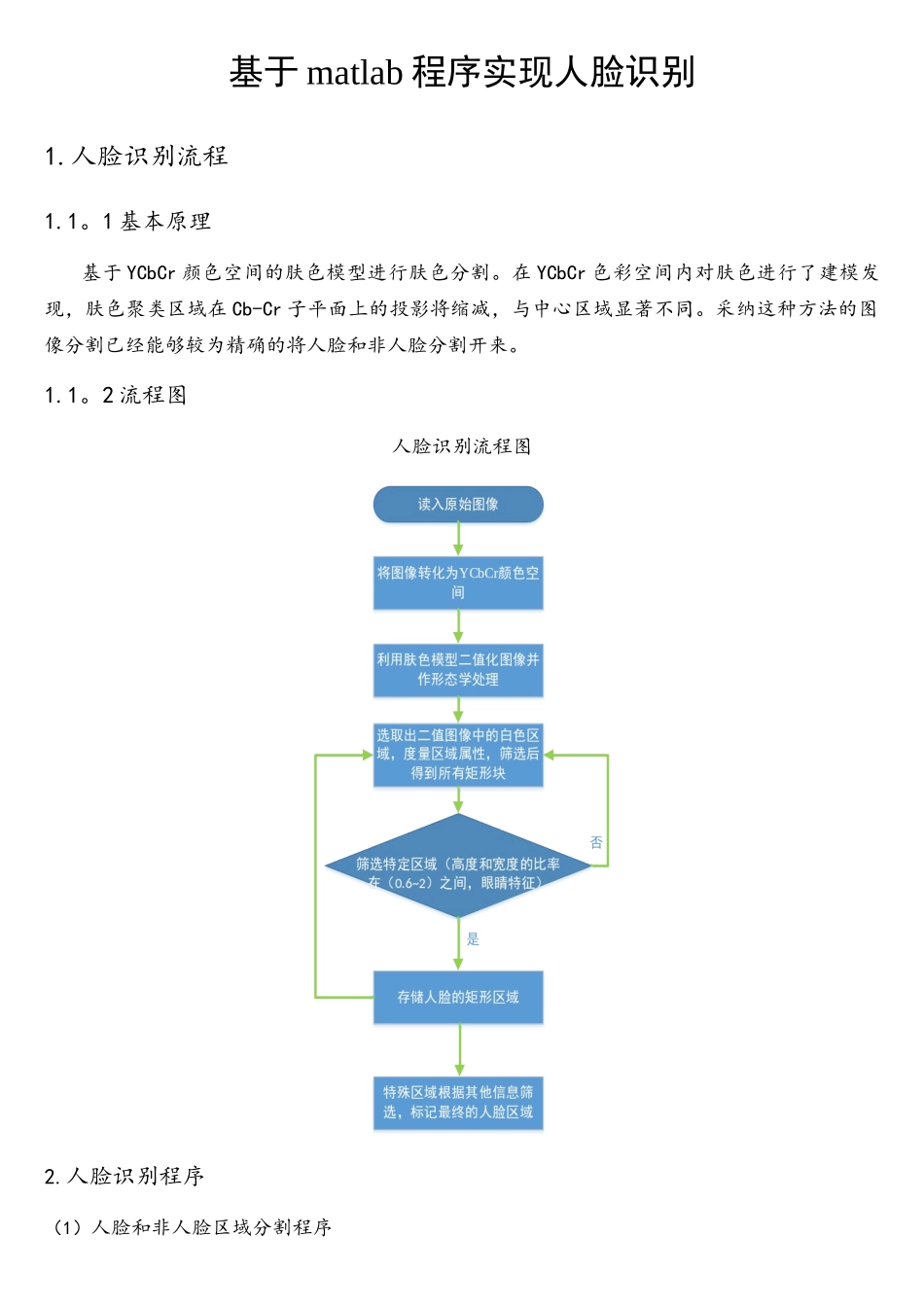 基于matlab程序实现人脸识别_第1页