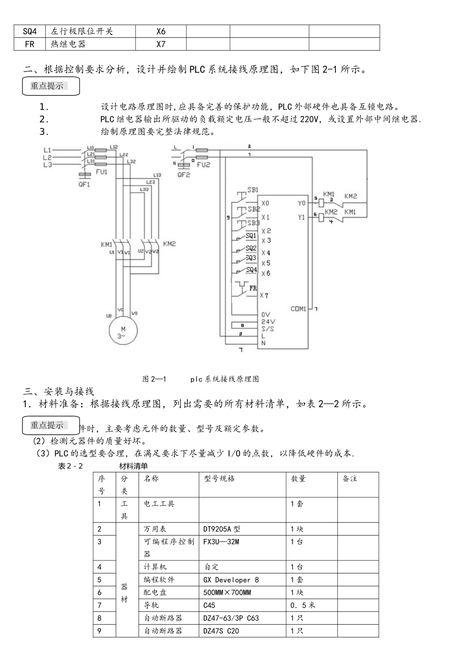 基于PLC小车自动往返控制_第3页