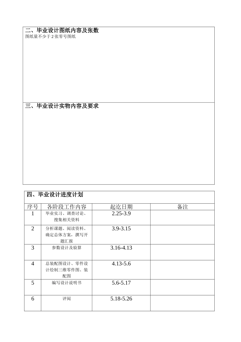 基于ProE的D搅拌槽虚拟装配设计毕业设计方案任务书_第3页