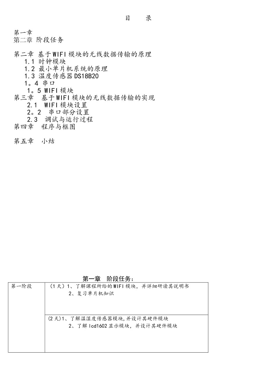 基于WIFI模块和单片机的无线数据传输.._第2页