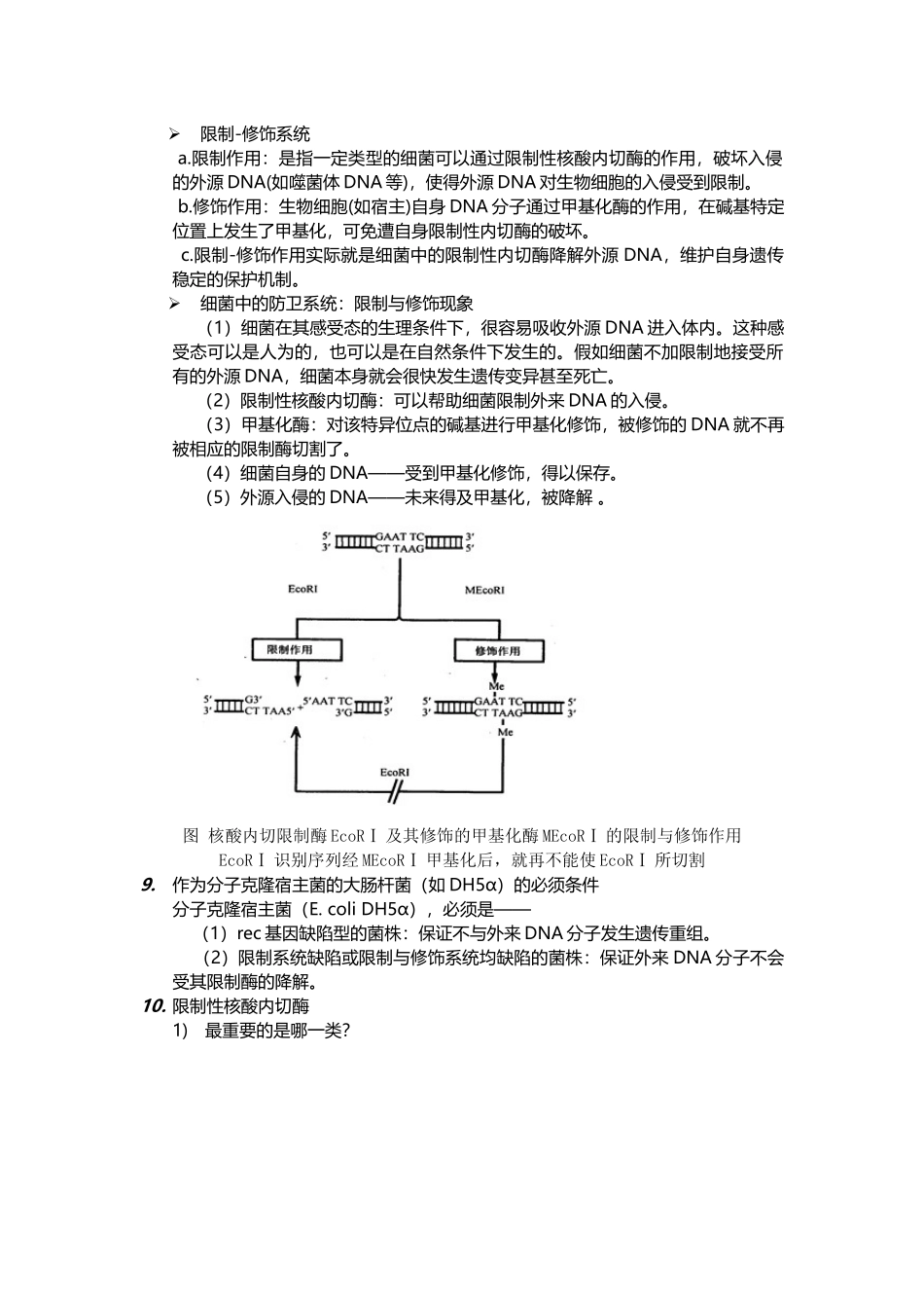 基因工程复习提纲-微软雅黑v113_第3页