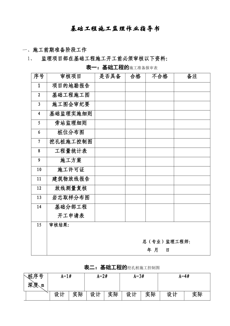基础工程施工监理作业指导书_第1页