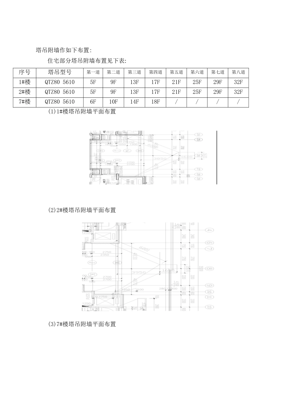 塔吊附墙施工方案_第3页