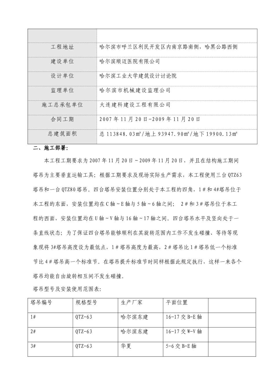 塔吊起重作业方案资料_第2页