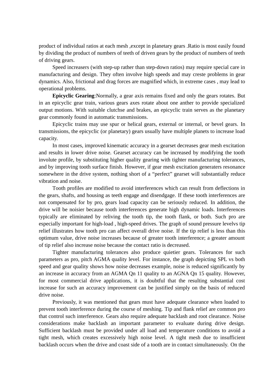 外文翻译--齿轮和齿轮传动_第3页