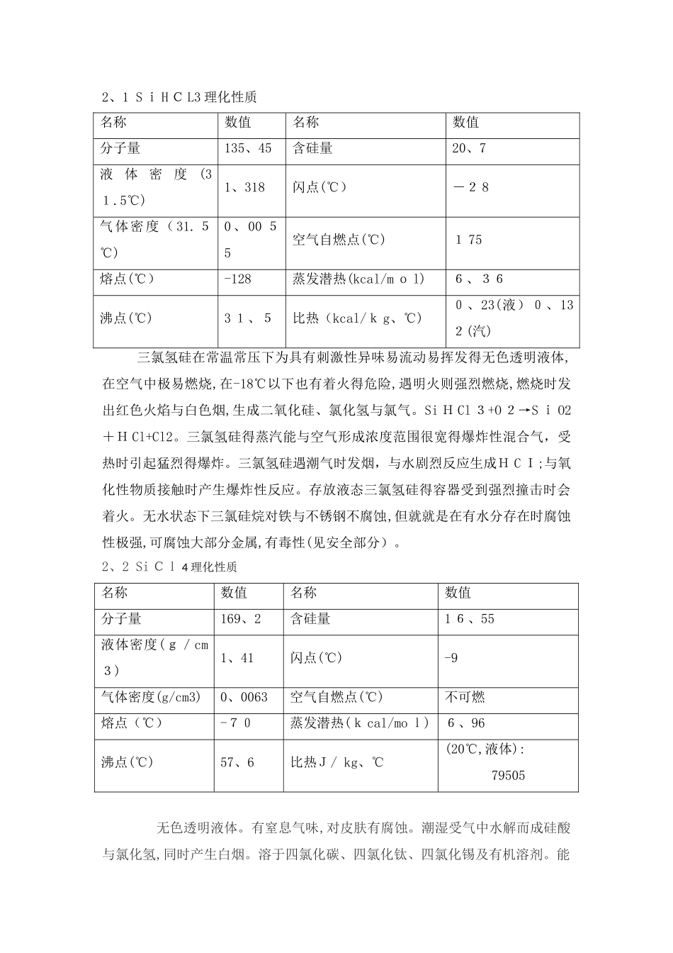 多晶硅精馏车间培训资料_第3页