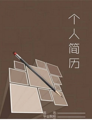 大学生个人简历