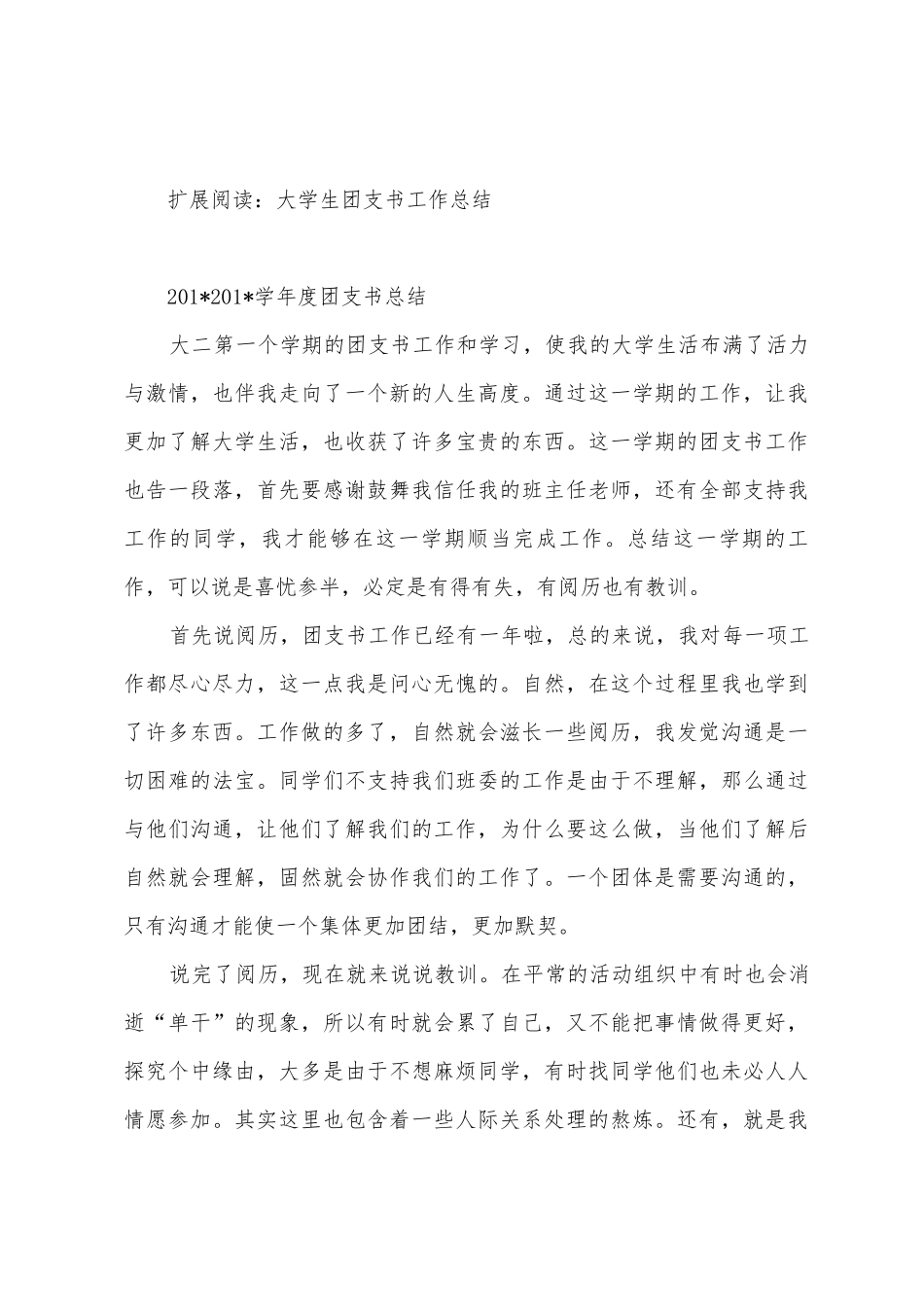 大学生团支书总结_第3页