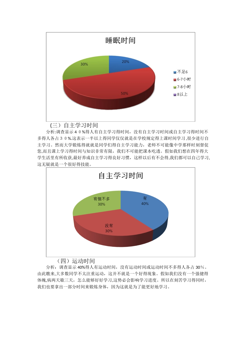 大学生日常生活状态调研报告_第3页
