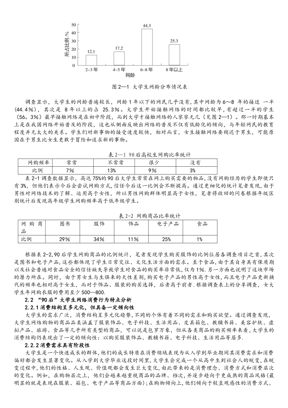 大学生网络消费行为分析与营销策略研究_第2页