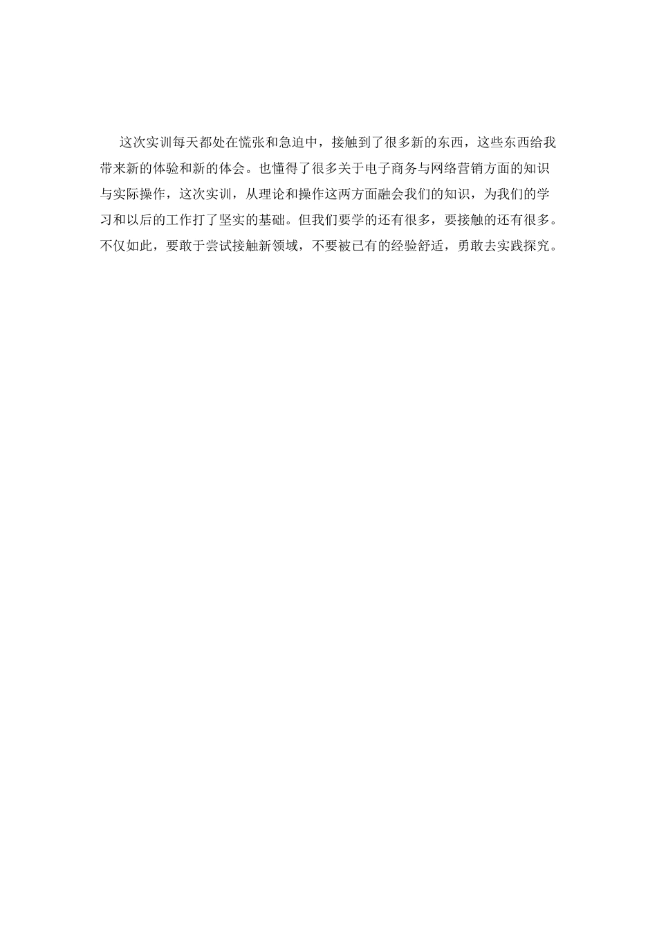 大学生营销实习报告_第3页