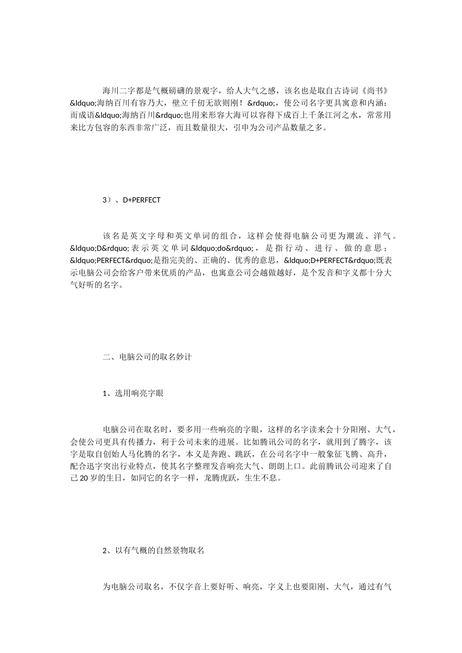 大气的电脑公司名称大全_第2页