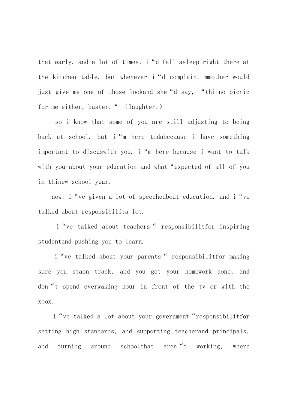 奥巴马开学演讲稿中英对照_第3页