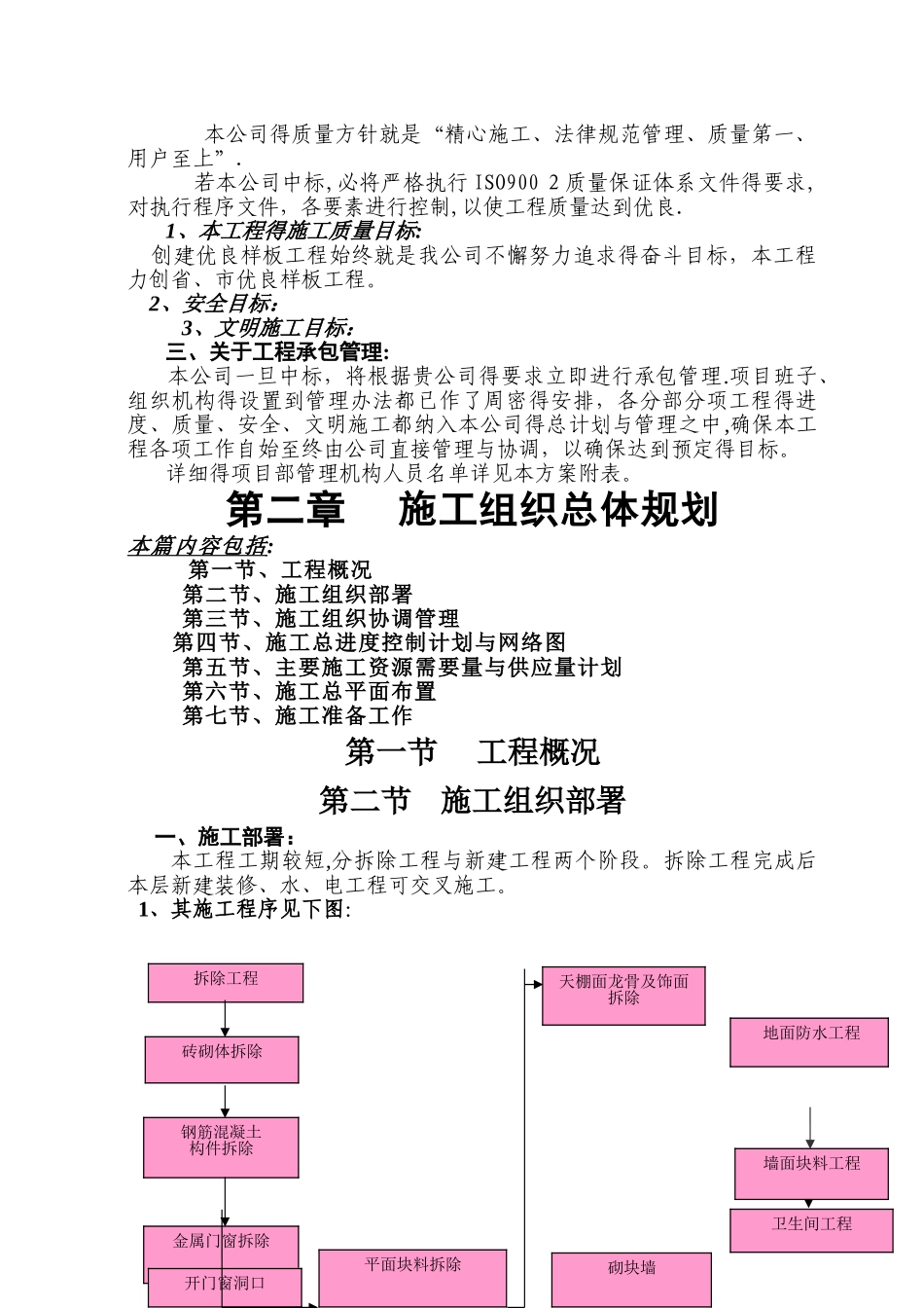 学校装修施工组织设计方案_第2页