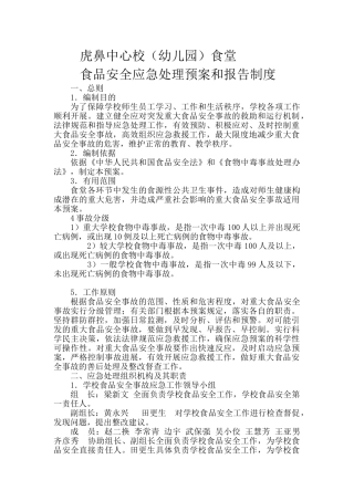 学校食堂食品安全应急预案.doc