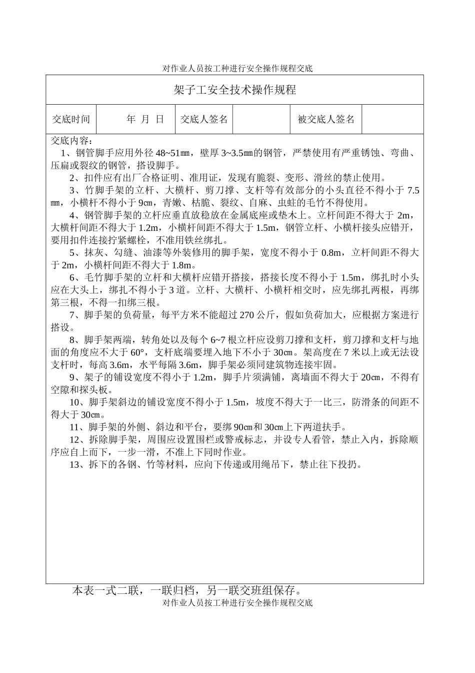 安--安全操作规程交底_第1页