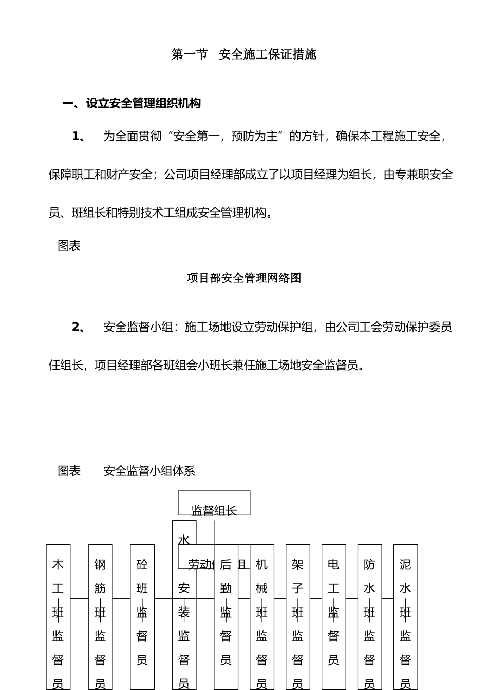 安全文明保证措施_第1页