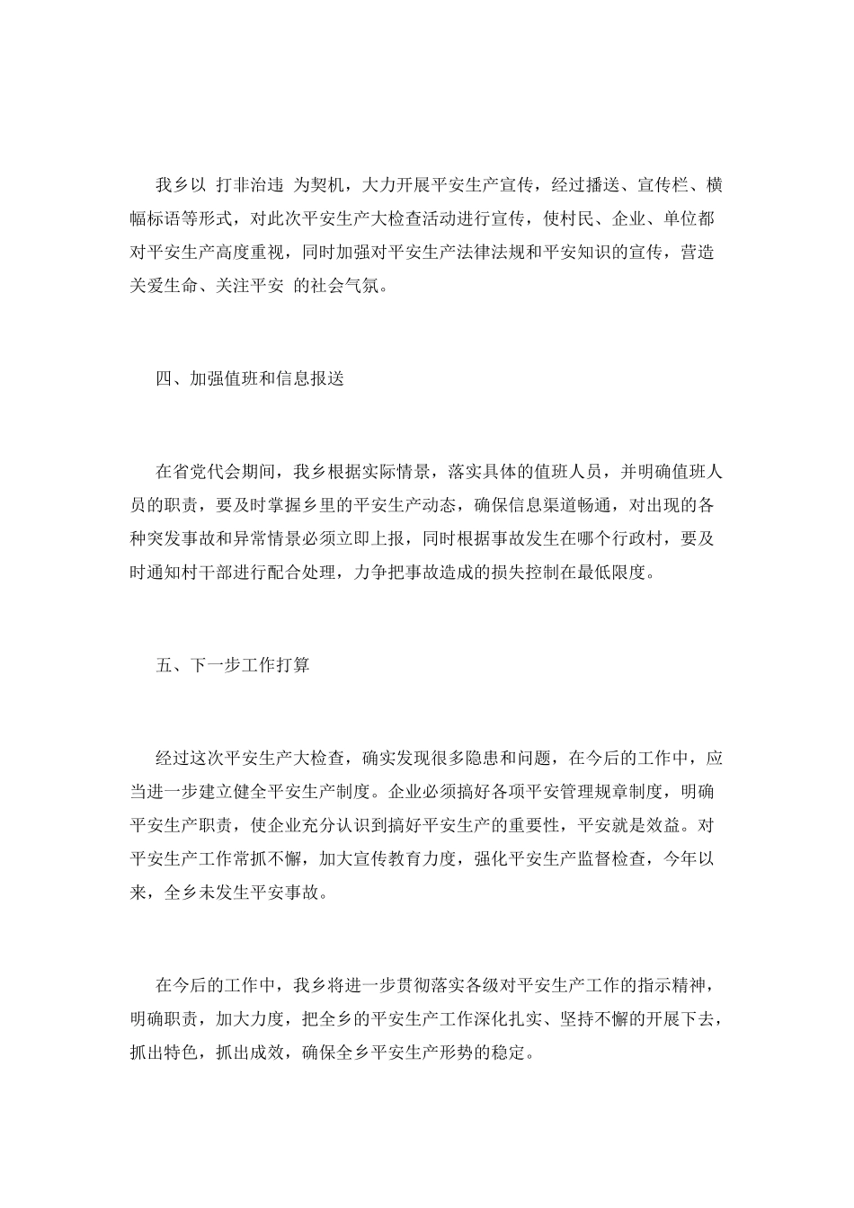 安全生产大检查总结(八)_第2页