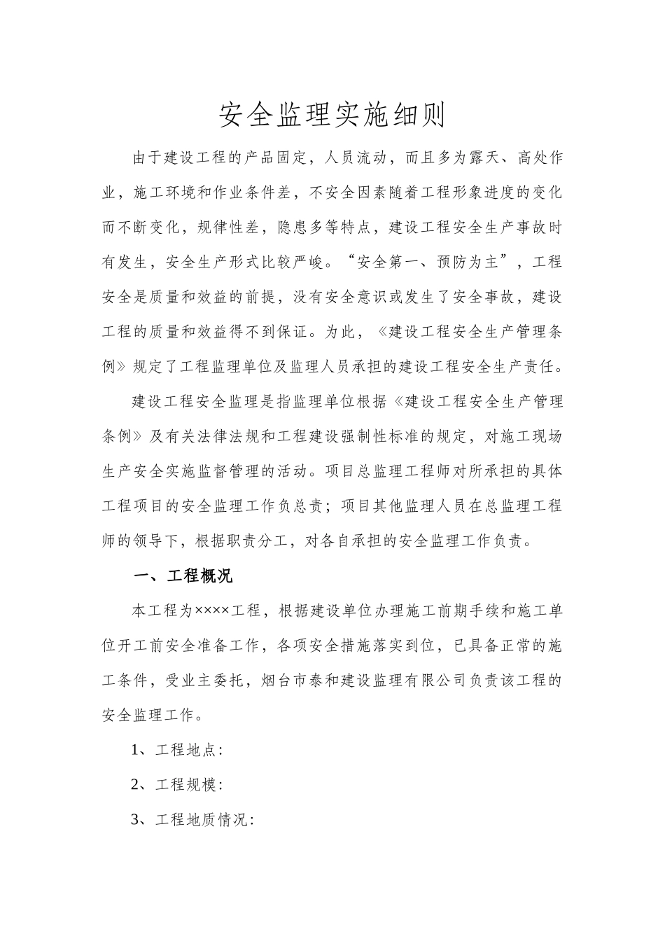 安全监理实施细则991_第1页